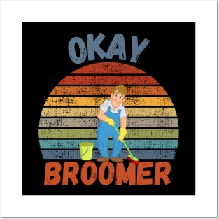 Okay Broomer Posters and Art